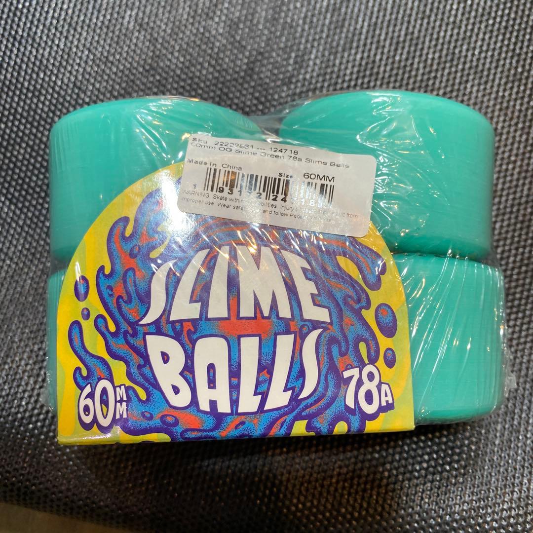 SLIME BALLS 60mm 78A 青緑