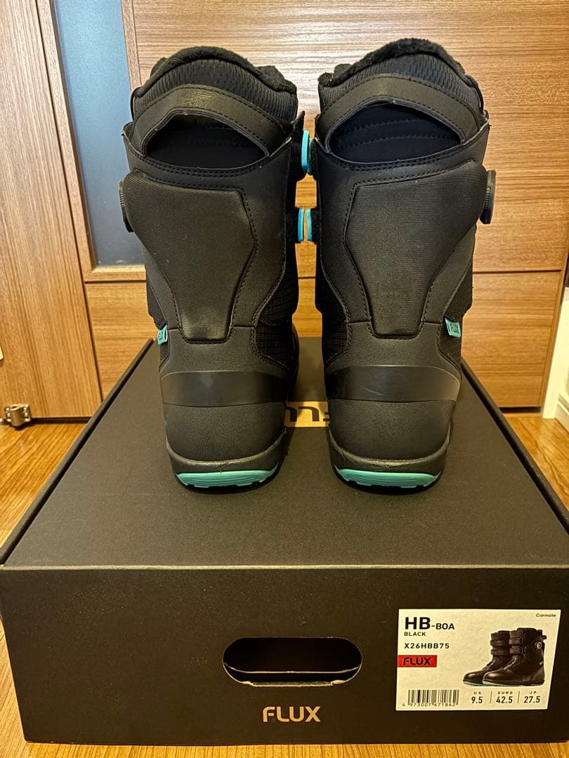 FLUX 今シーズン25-26HB-BOA 27.5センチブラック 9.5 US