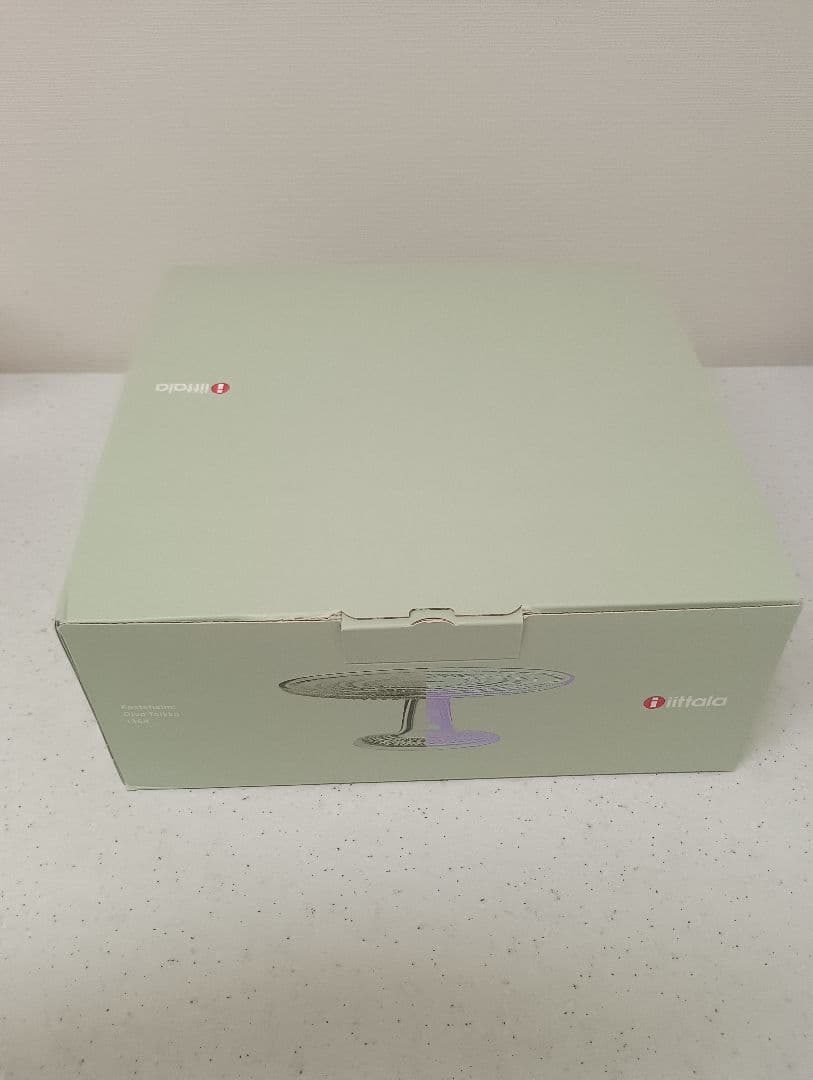 未使用  カステヘルミ ケーキスタンド 24cm クリア