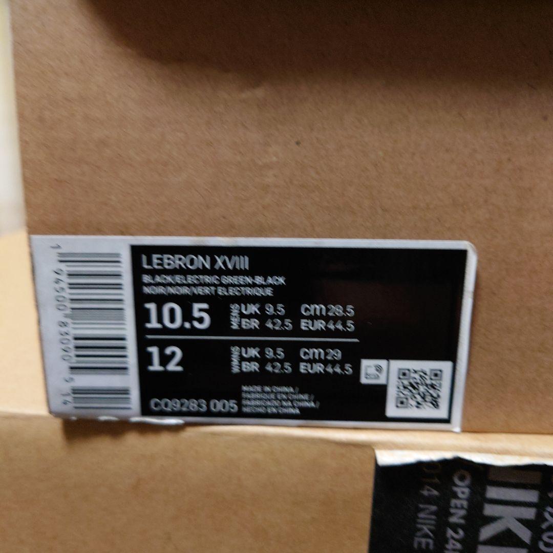 【新品未使用】LEBRON XVIII　ダンクマン　28.5cm