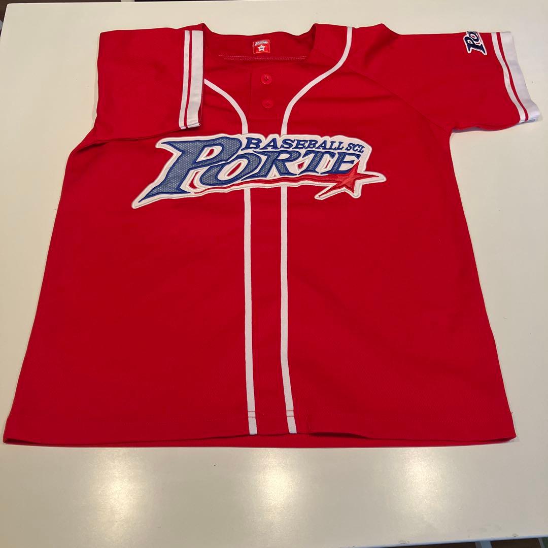 野球スクールポルテのユニフォーム7点セット