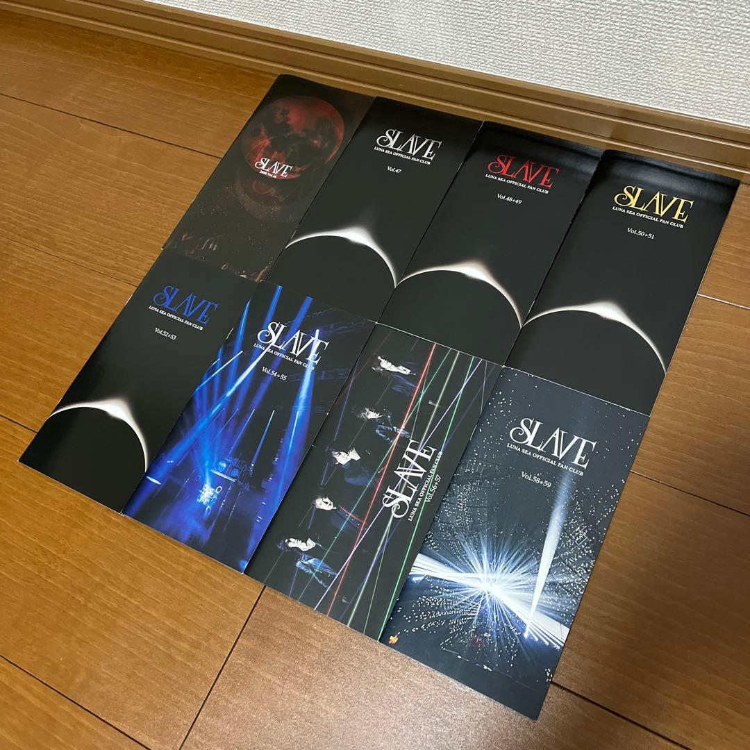 LUNA SEA SLAVE会報 32冊セット&etc.