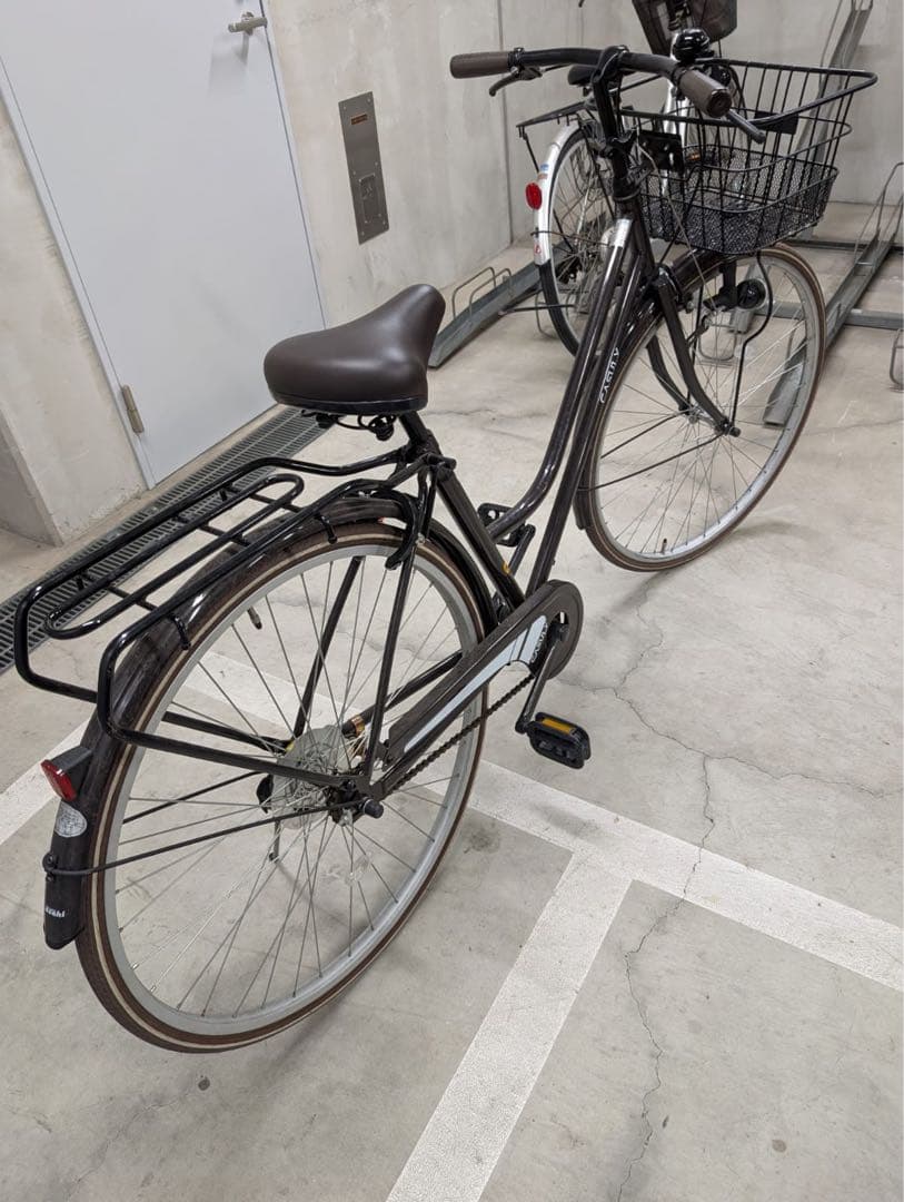 自転車　黒