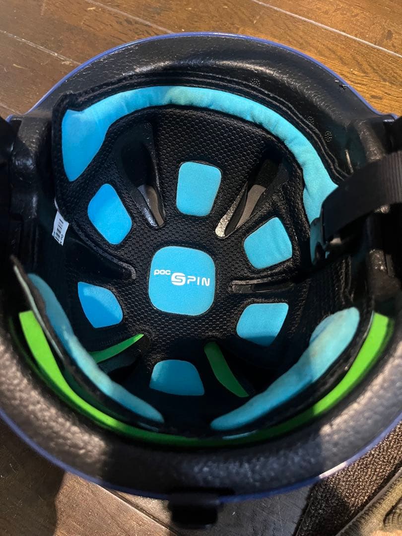 POC SPIN ヘルメット MLサイズ 青