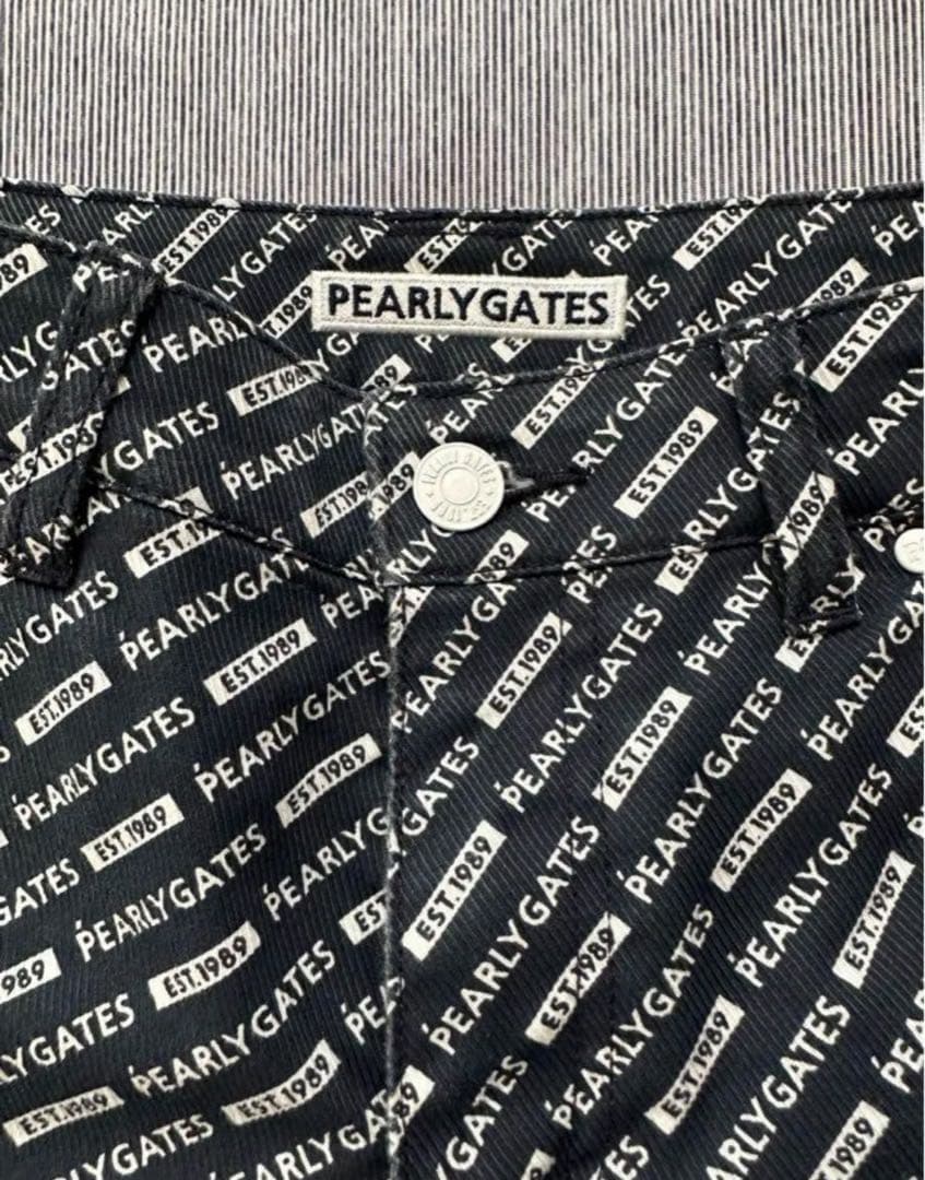 PEARLYGATES ロゴライン　ショートパンツ　サイズ1