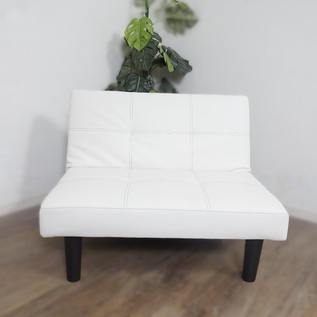 【新品】レザー張り リクライニングソファ　シンプル スタイリッシュ　アウトレット