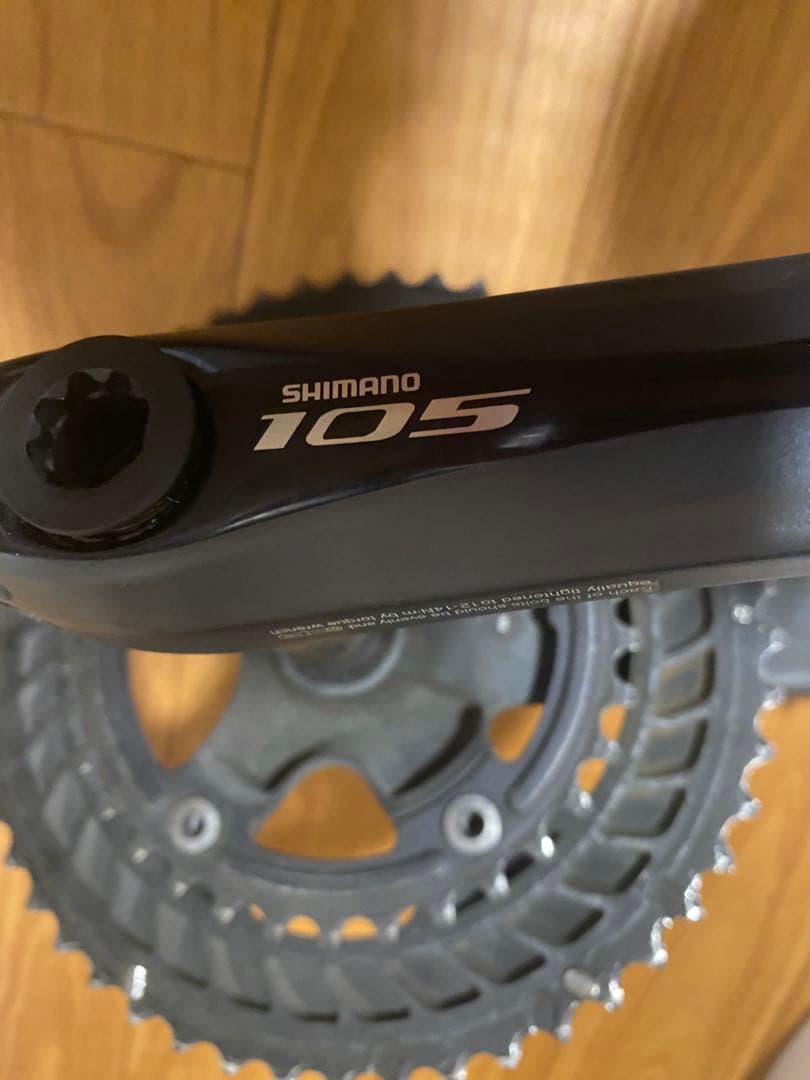 SHIMANO 105 クランクセット ペダル付き