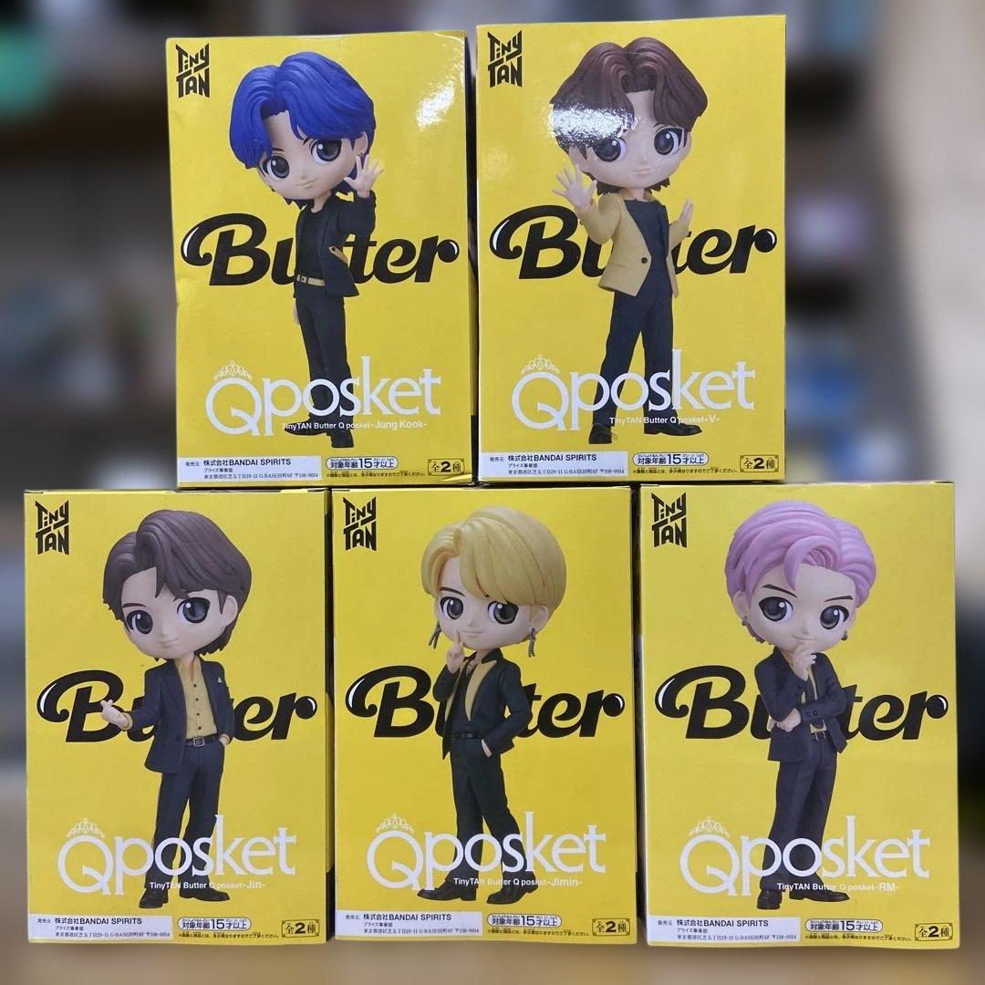 新品 TinyTAN Butter Qposket 5個セット JungKook