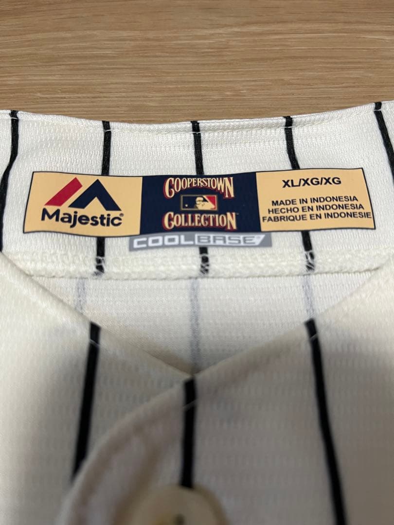 新品 majestic chicago white sox ユニフォーム XL