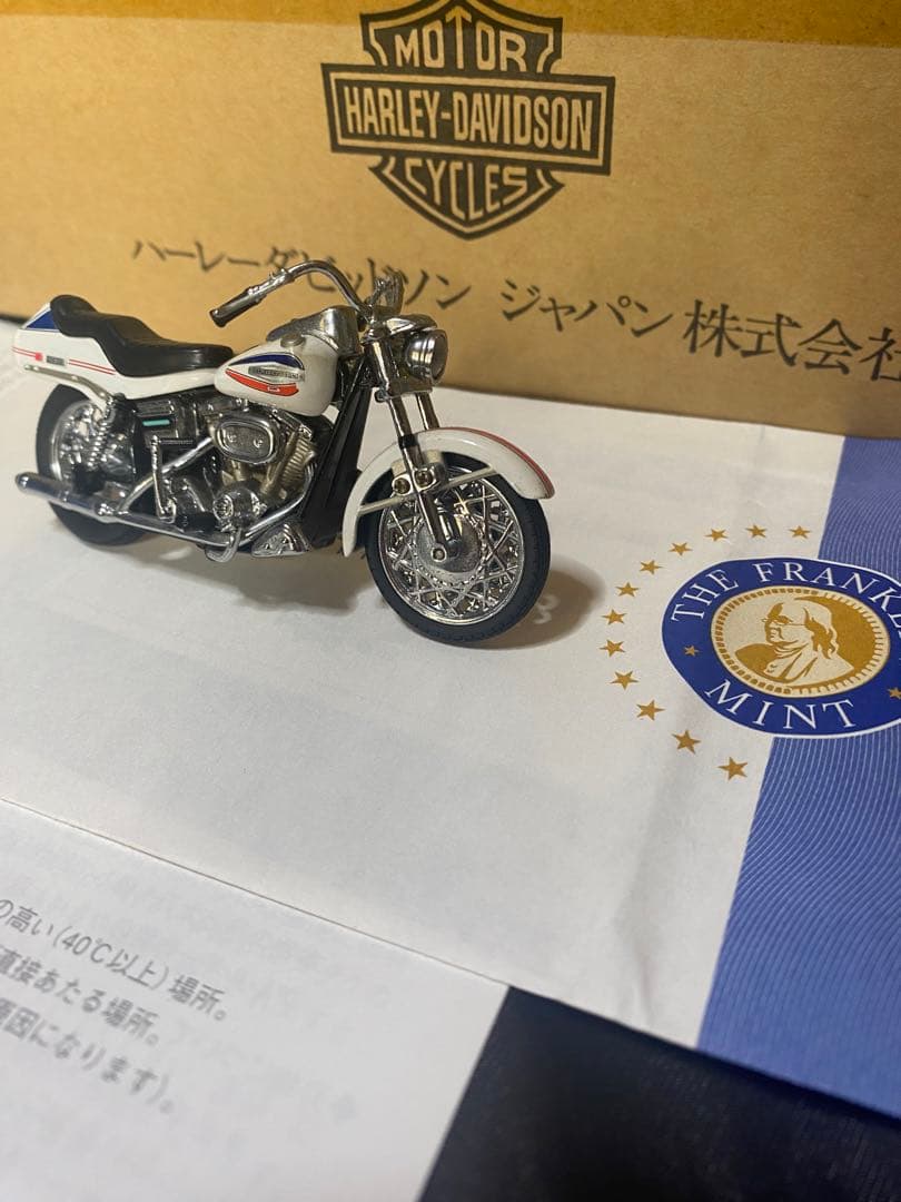 フランクリンミント製　ハーレーダビッドソンミニカー