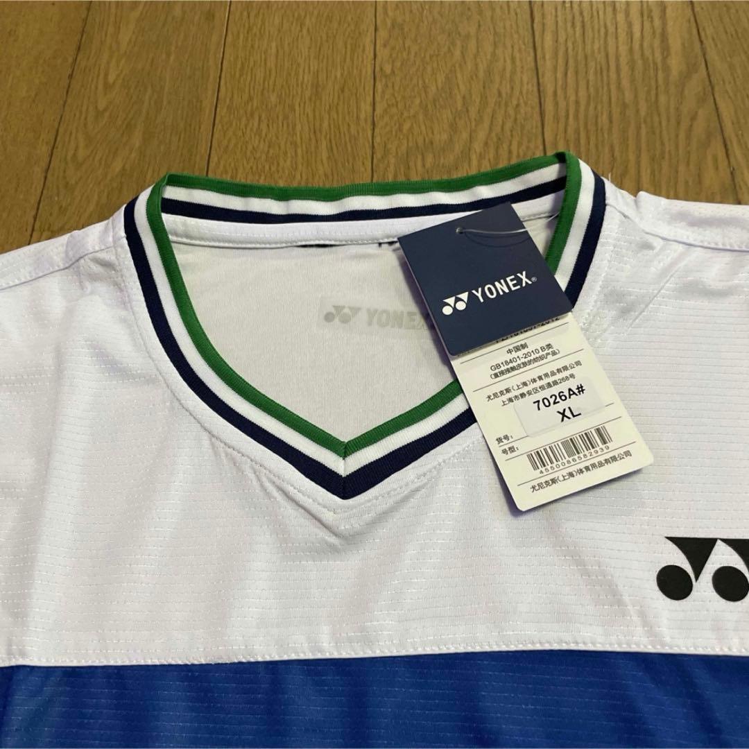 ヨネックス　YONEX TAIWAN 75周年記念ゲームシャツ　新品　サイズXL