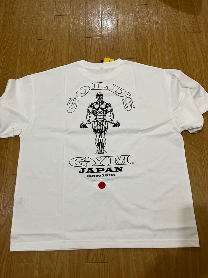 限定発売GOLD'S GYM ゴールドジム Tシャツ 日本国旗 xl
