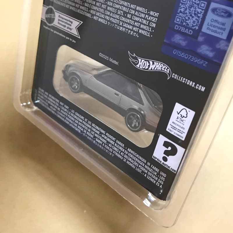 ホットウィール RLC「1993 フォード マスタング コブラ R」
