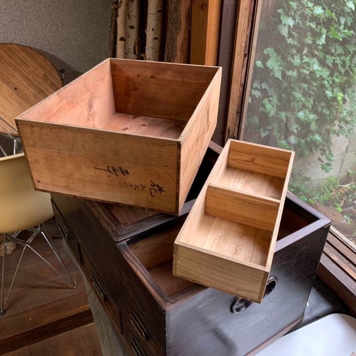 長火鉢02 レトロ　昭和のアンティーク暖　〈直接引き取り限定〉