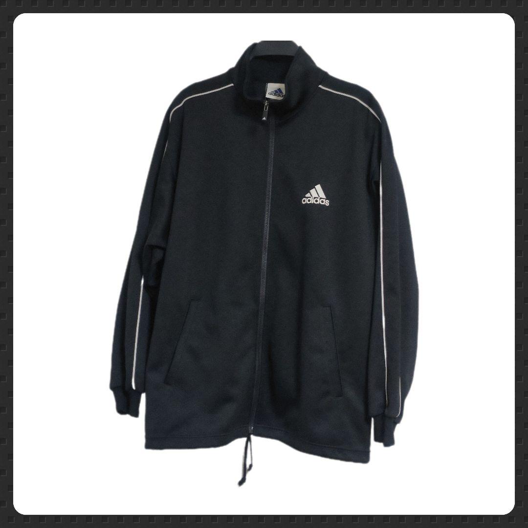レア！adidas アディダス★トラックジャケット★中古品【ヴィンテージ】黒
