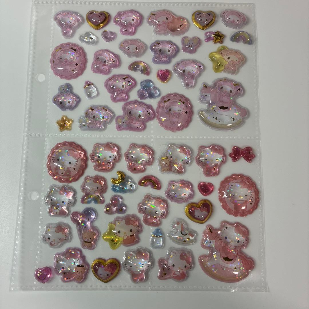 サンリオのみ!!シール帳完成品♡