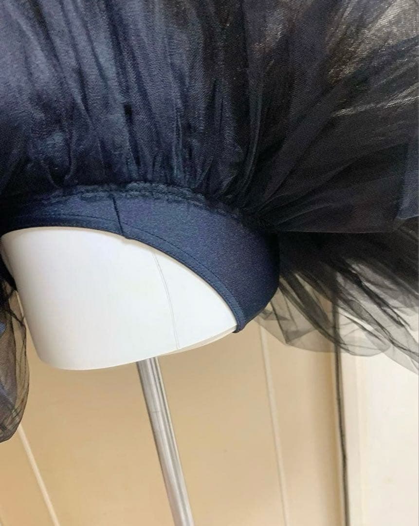 新品　ヨーロッパオーダー　チュチュ　ボン　バレエ　黒