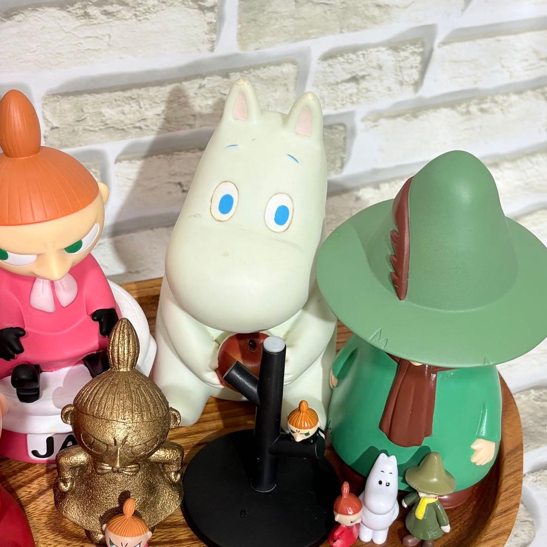 ムーミン リトルミイ 貯金箱 セット スナフキン インテリア