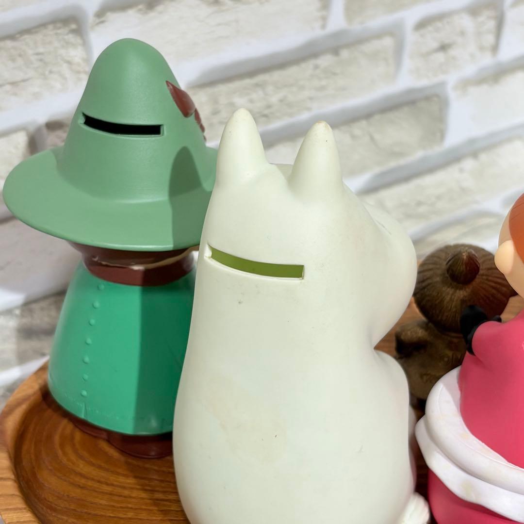 ムーミン リトルミイ 貯金箱 セット スナフキン インテリア