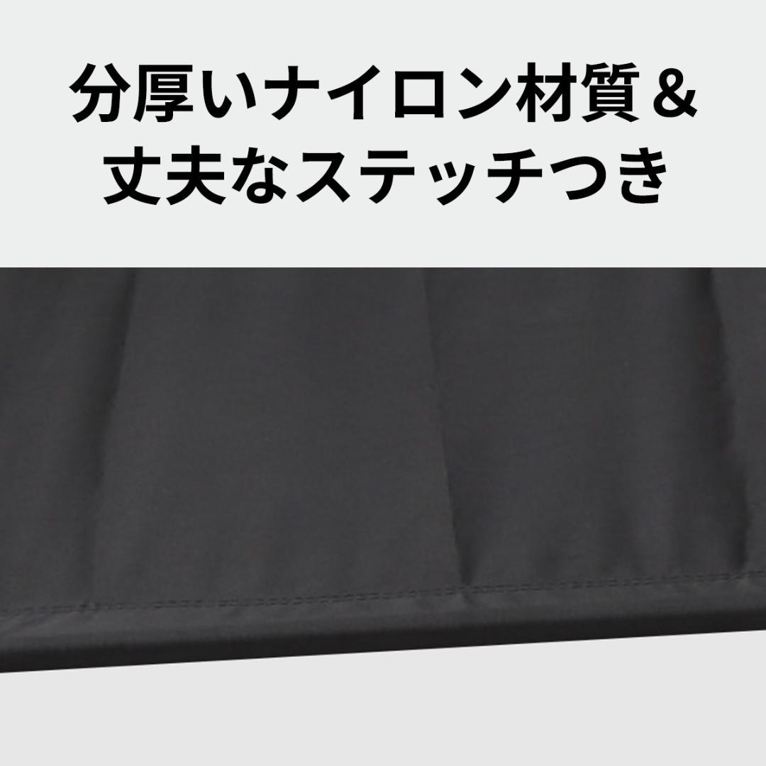 折りたたみコット アウトドアコット キャンプコット ベッド ブラック 収納袋付き