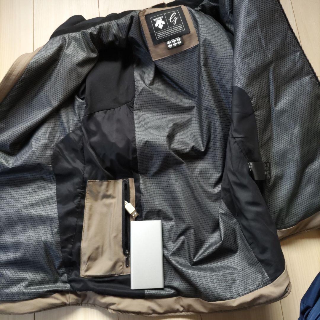 【モバイルサーモ】DESCENTE ゴルフジャケット Mサイズ