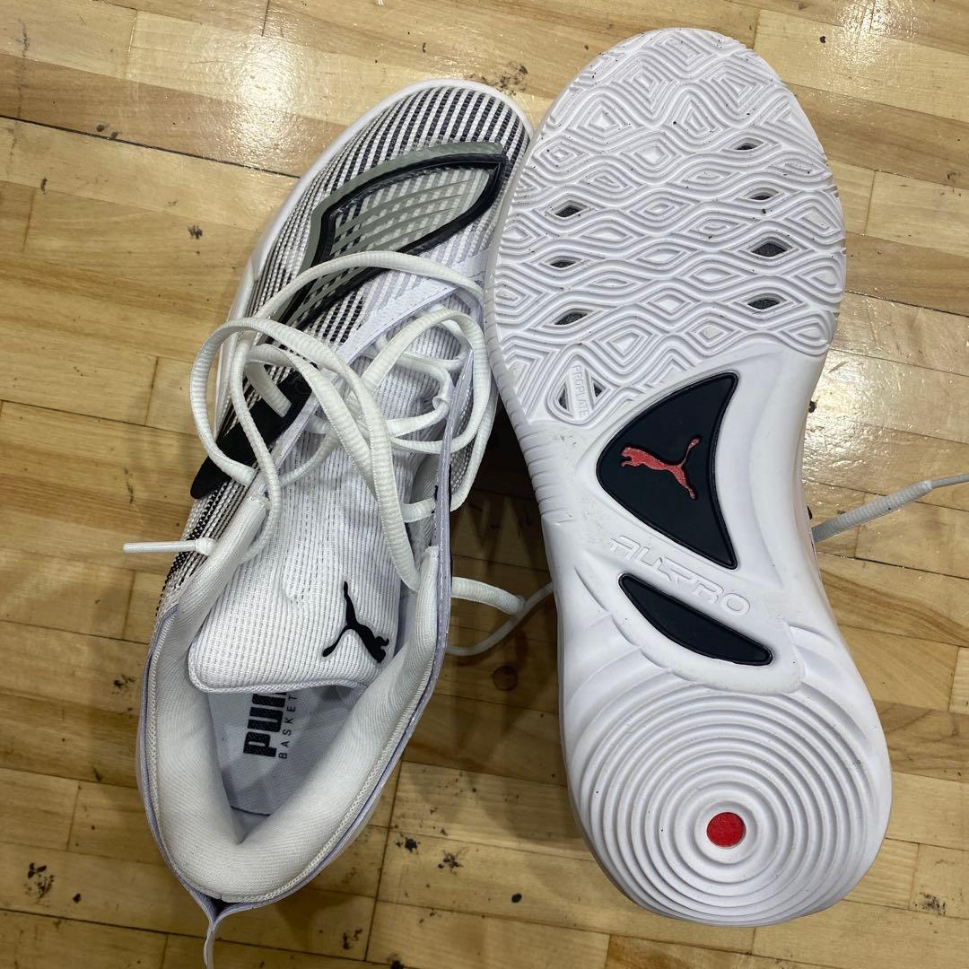 PUMA ELITE PRO バスケットシューズ ホワイト/ブラック