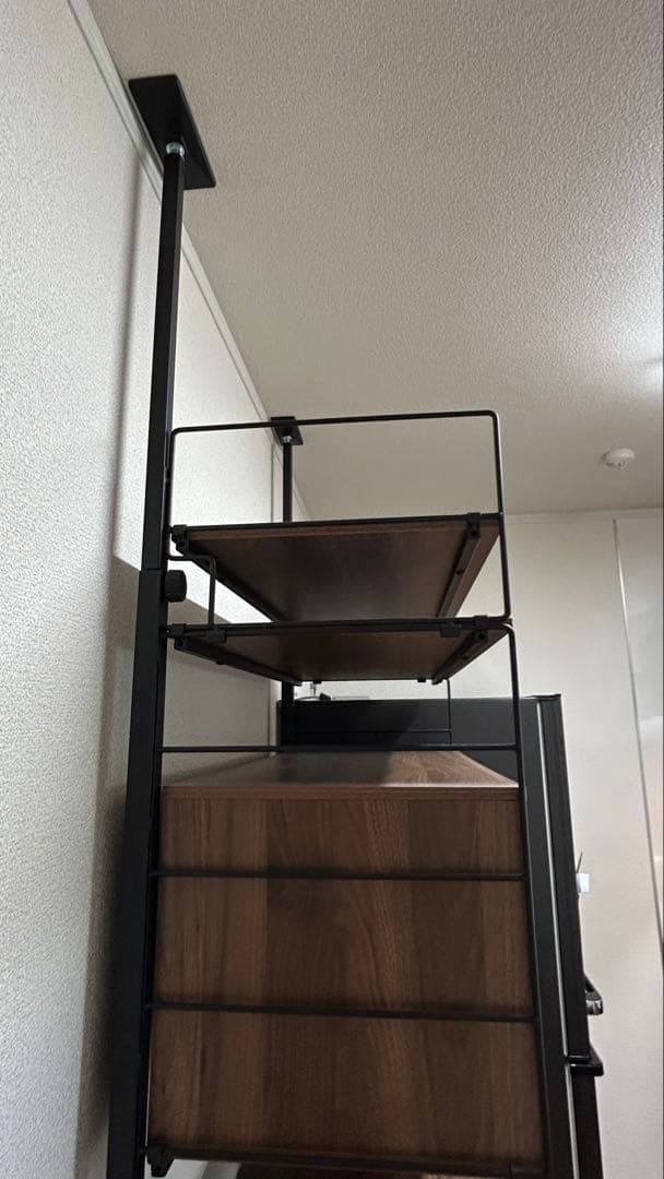 美品★ニトリ突っ張り壁面収納Nポルダ★追加ユニット・板・BOX付