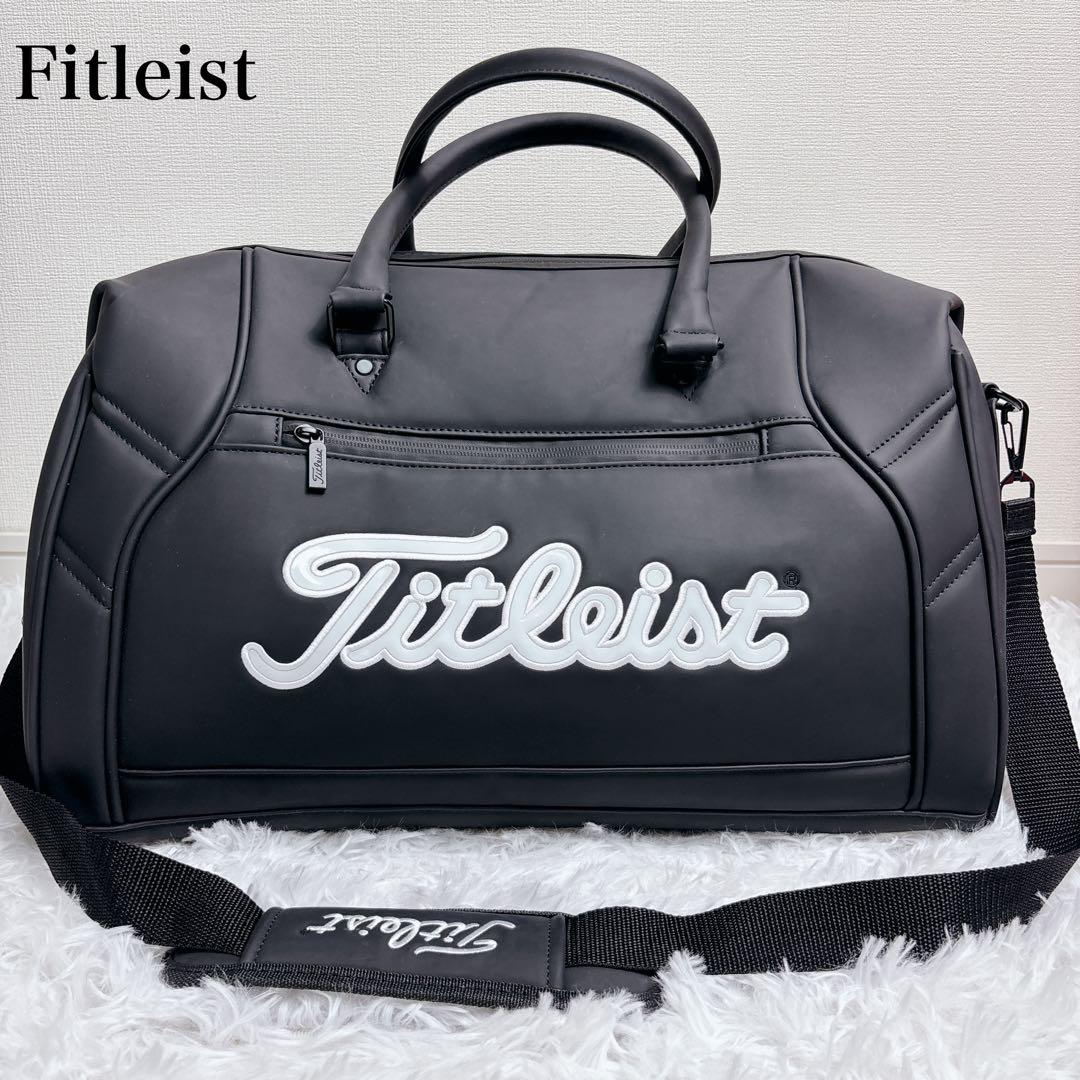 美品✨Titleist ゴルフバッグ ボストンバッグ 大容量 2way