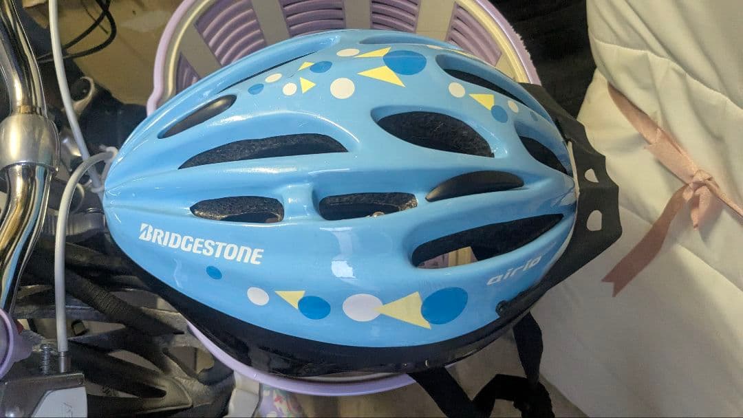 幼児用自転車 ラベンダー カラフル (津島市での手渡しのみ対応しています)