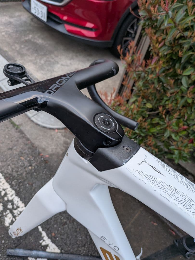 ELVES FALATH Evo ロードバイクフレーム ハンドルセット56サイズ