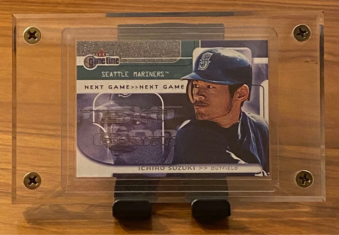 イチロー 2001 Fleer Game Time / 2000枚限定カード