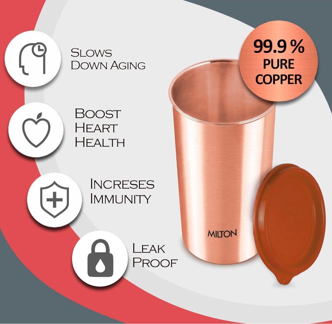 【６個set】ヨガに♡新品未使用 純銅製 タンブラー　COPPER100