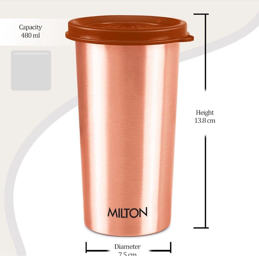 【６個set】ヨガに♡新品未使用 純銅製 タンブラー　COPPER100