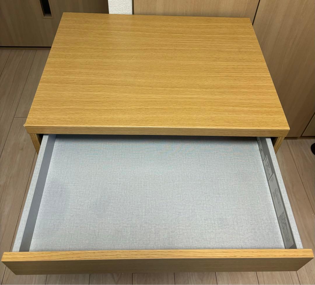ニトリ　机　引き出し付き 送料込み