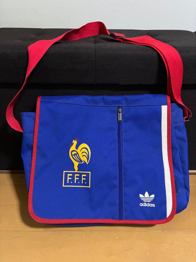 オールドアディダス　フランス代表　ショルダーバッグ