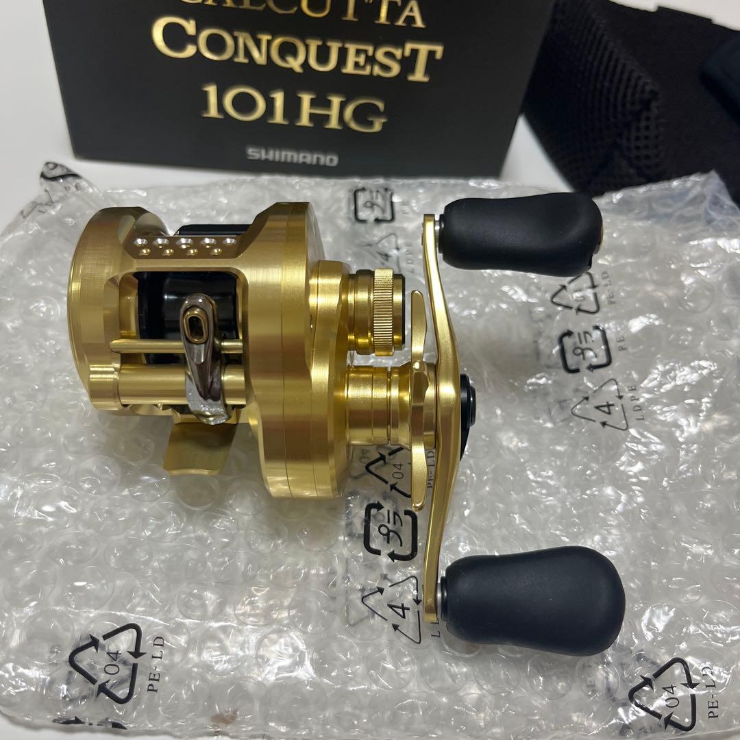 新品　未使用品　シマノ 21 カルカッタコンクエスト 101HG 左ハンドル