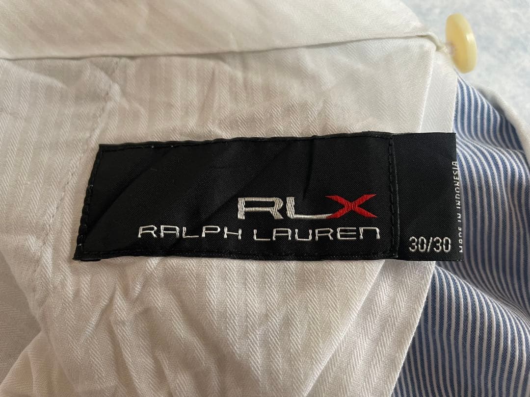 90,sRLX RALPH LAUREN ストライプ柄パンツ