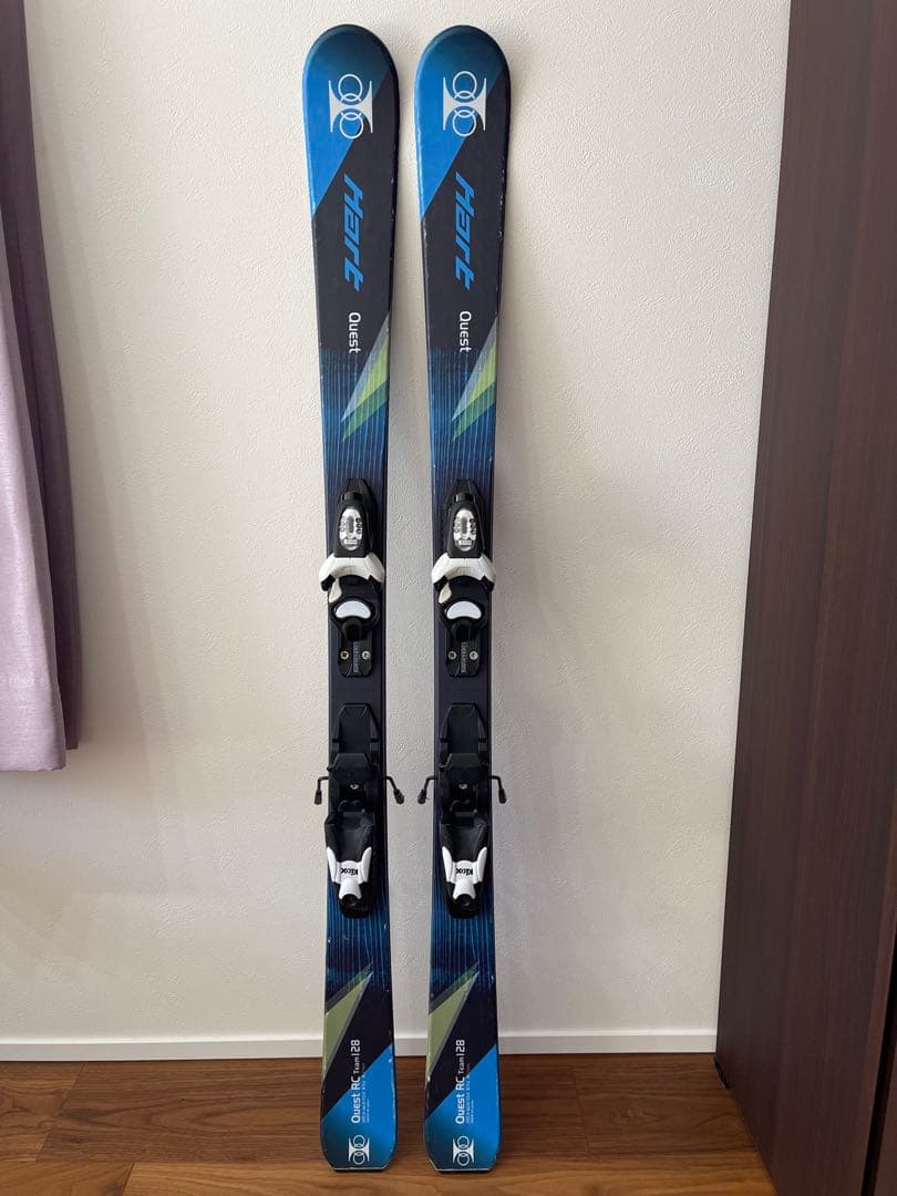 Hart QUEST スキー板128cm ブーツ23㎝ ストック 子供用セット
