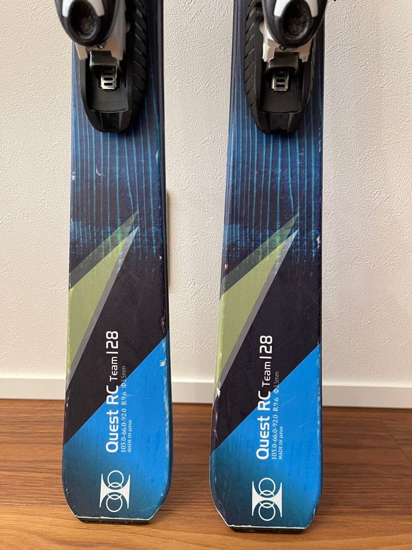 Hart QUEST スキー板128cm ブーツ23㎝ ストック 子供用セット
