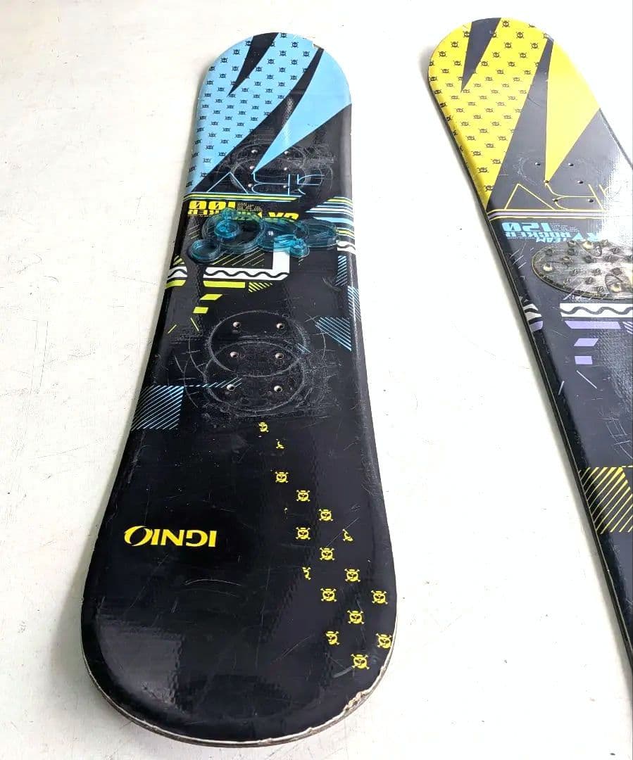 スノーボードこども用 ２枚セット売り IGNIO