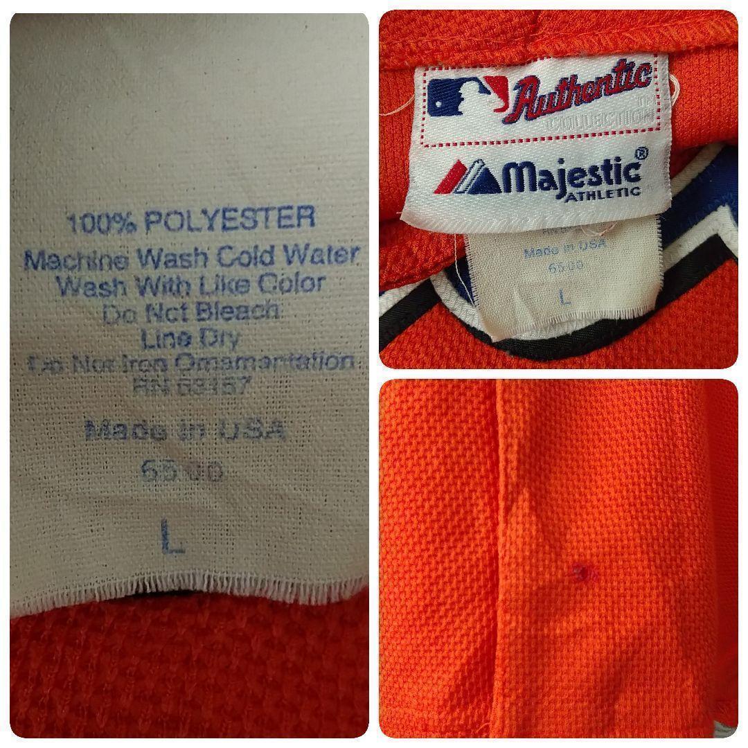 超希少☆90s USA製 マジェスティック ニューヨークメッシ ユニフォーム