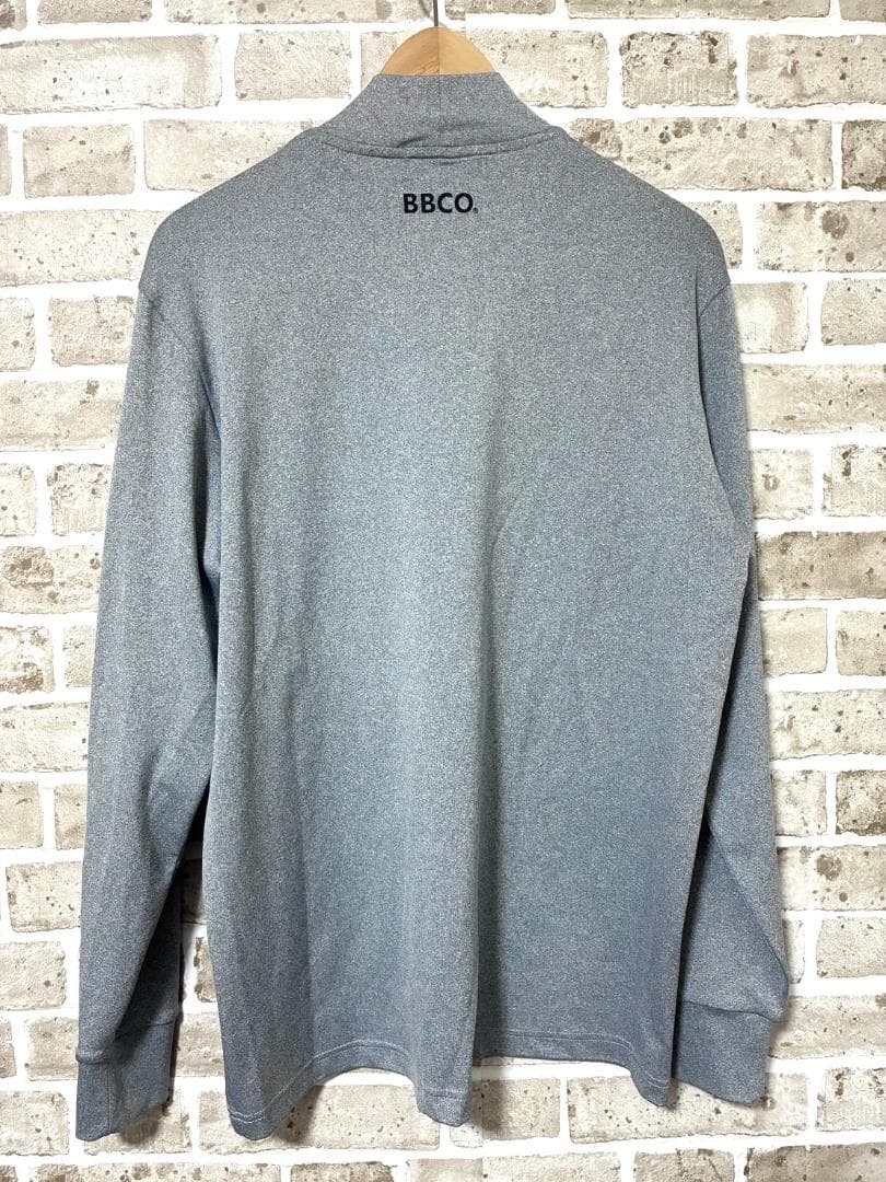 【早い者勝ち✨】BBCO GOLF メンズ 長袖 モックネックシャツ サイズ48
