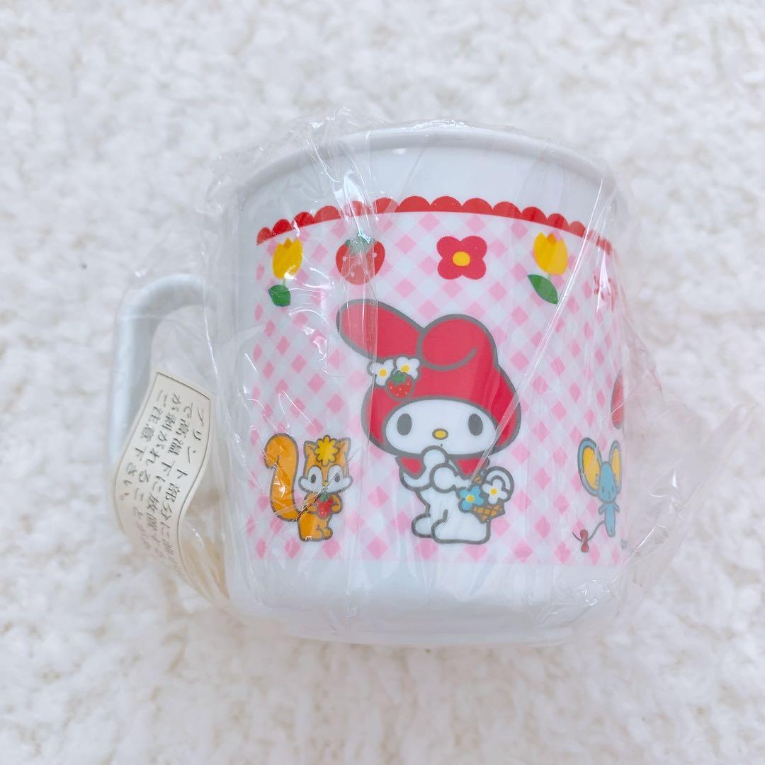 【平成レトロ】サンリオ マイメロディ おにぎりケース おわん プラカップ セット