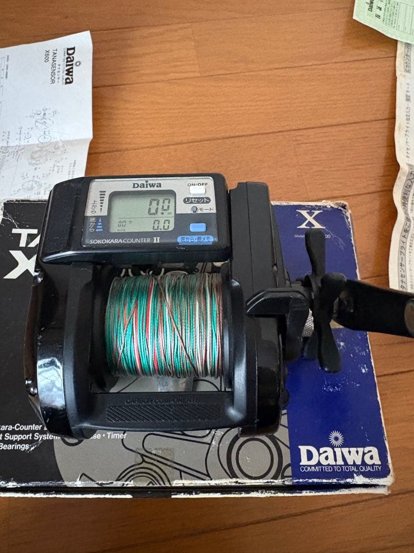 DAIWA ダイワ　リール　タナセンサーX500