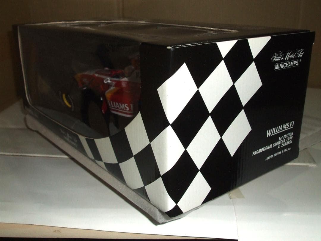 ウィリアムズ　F1　ショーカー　１９９９　ザナルディ　ミニチャンプス　１／１８