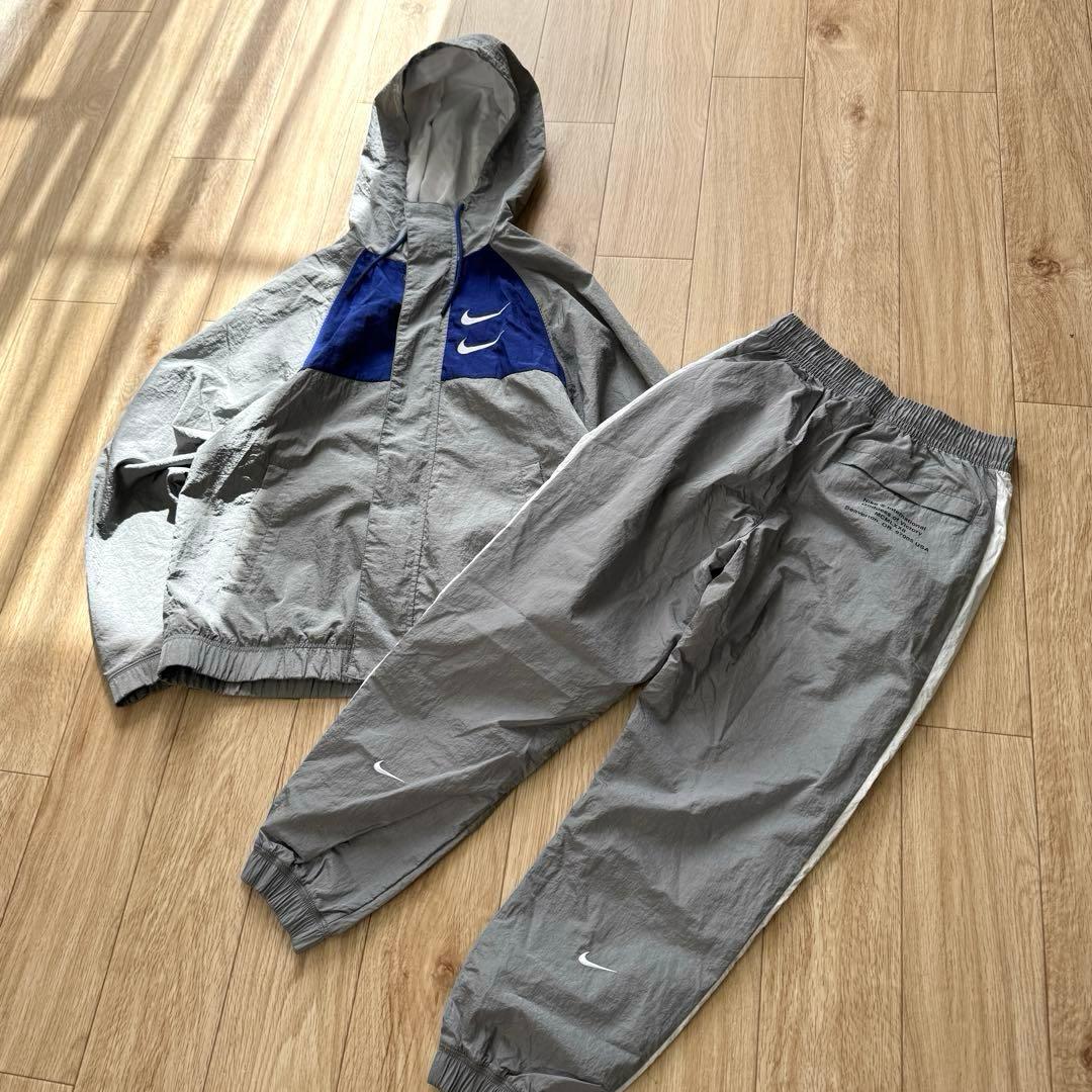 NIKE SWOOSH ナイロン セットアップ 【未使用コンディション】