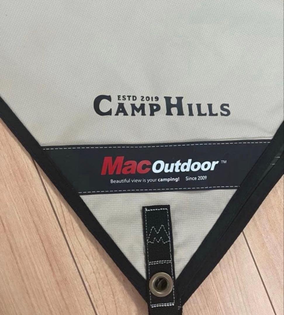 美品　MacOutdoor Camp Hills タープ・シェード　Sサイズ
