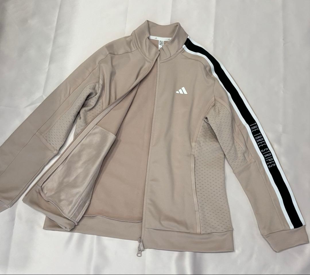 新品adidas ゴルフ　ジップアップジャケット