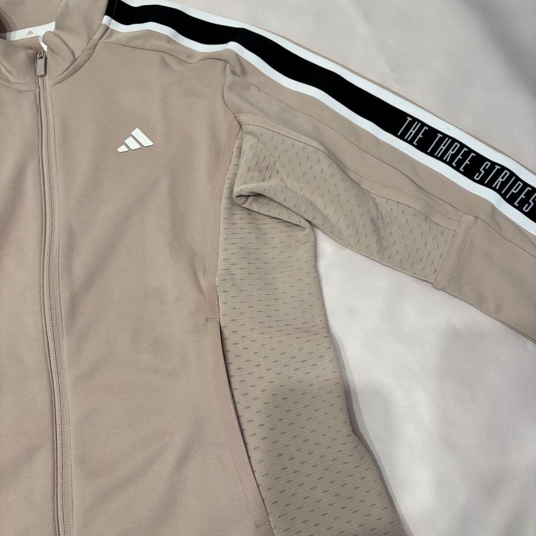 新品adidas ゴルフ　ジップアップジャケット