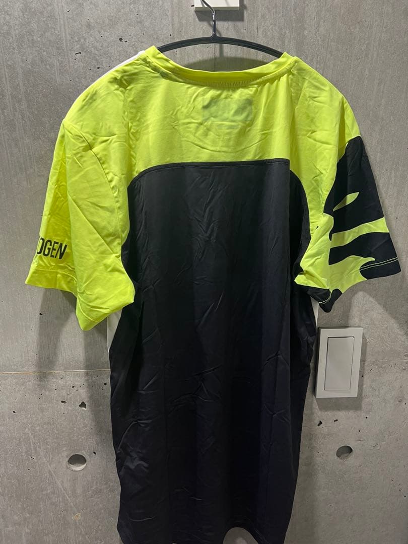 HYDROGEN ハイドロゲン テニスウェア セットアップ XL 蛍光イエロー